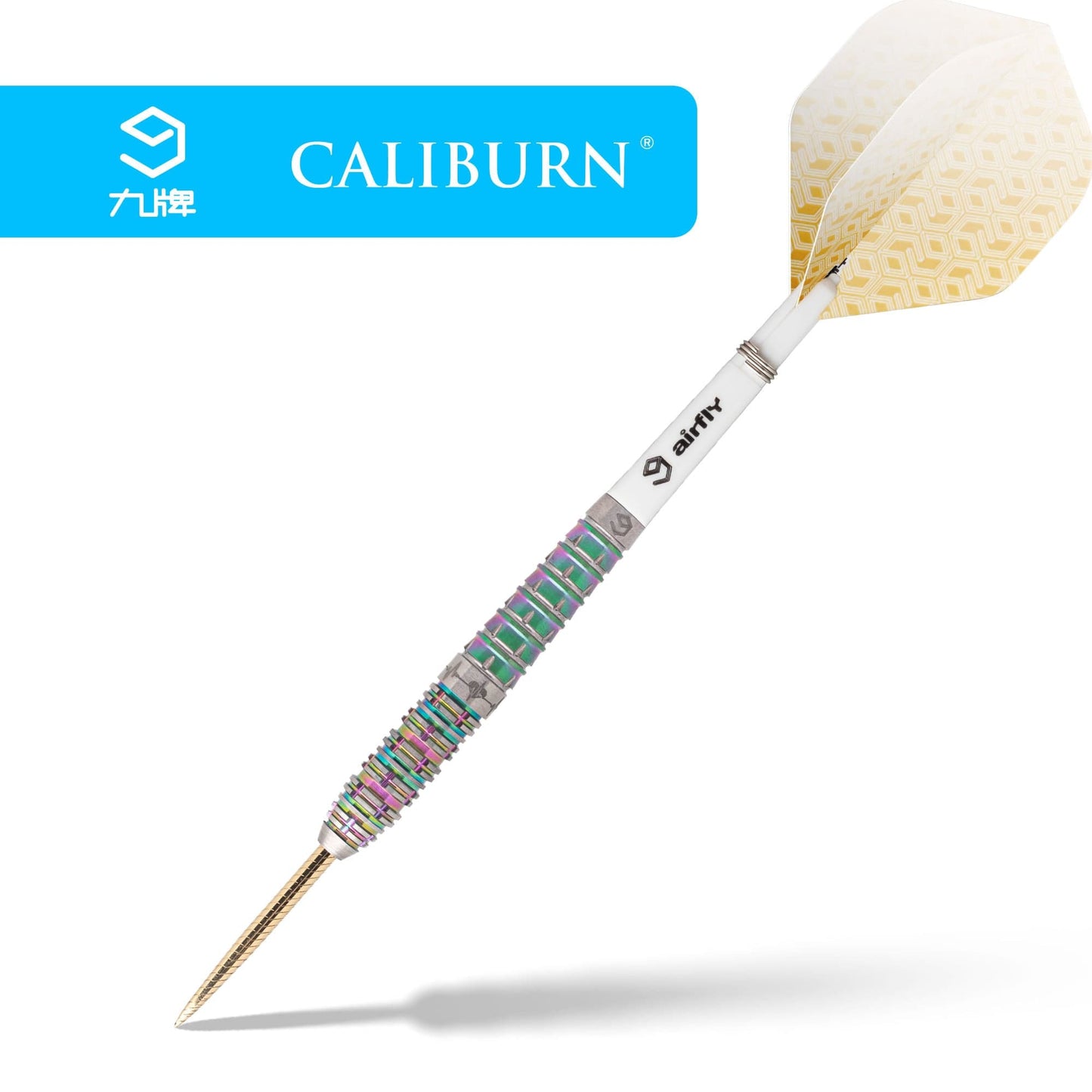 Caliburn Player Darts - Steel Tip - 95% - Rainbow Coating - Raine 22g
