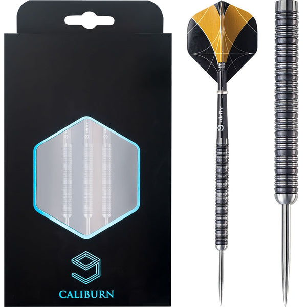 Caliburn Stallion Darts - Steel Tip - 90% - S3 - Black