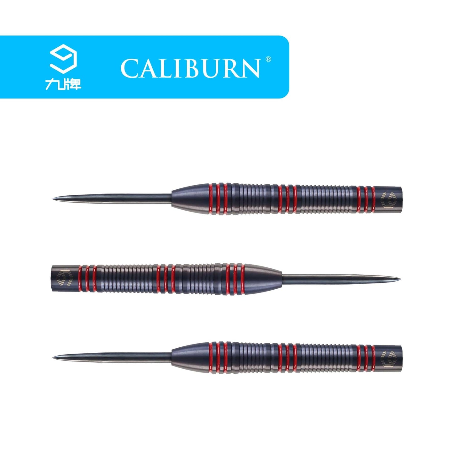 Caliburn The Rock Darts - Steel Tip - 90% - Black & Red