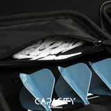 Trinidad Capacity Darts Case - Large - Holds 2 full sets - Carbon Black