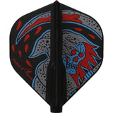 *Cosmo Fit Flight - Standard - Black - Colourful Reaper