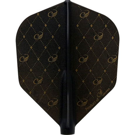 *Cosmo Fit Flight - Shape - Black - Quilted Diamonds