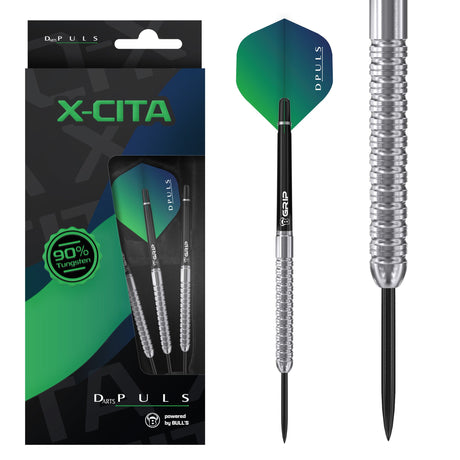 DPuls X-Cita Darts - Steel Tip - 90% Tungsten 23g