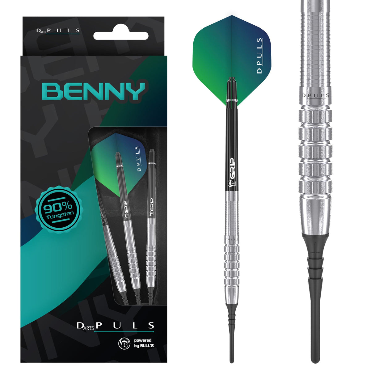 DPuls Benny Darts - Soft Tip - 90% Tungsten 20g