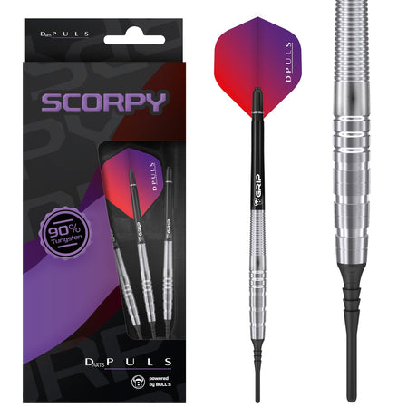 DPuls Scorpy Darts - Soft Tip - 90% Tungsten 20g