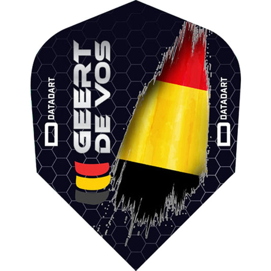 Datadart Player Dart Flights - 100 Micron - No6 - Std - Geert De Vos