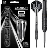 Datadart Obsidian Darts - Steel Tip - 90% - Concave Rear - Black PVD 23g