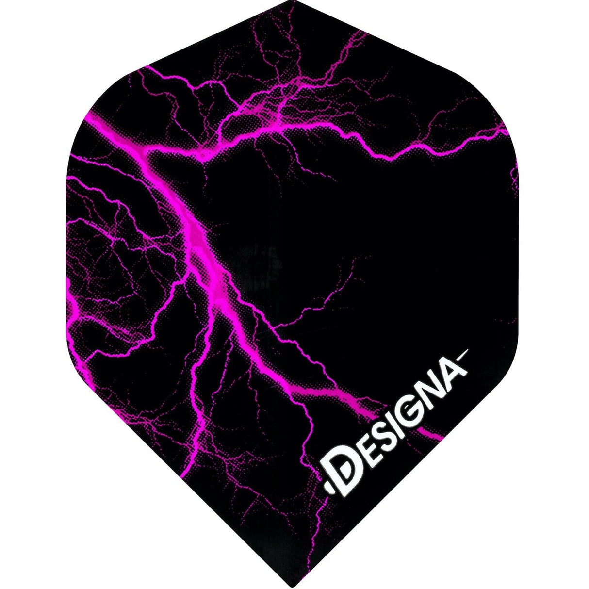 *Designa Lightning Strike Dart Flights - Extra Strong - Std Pink