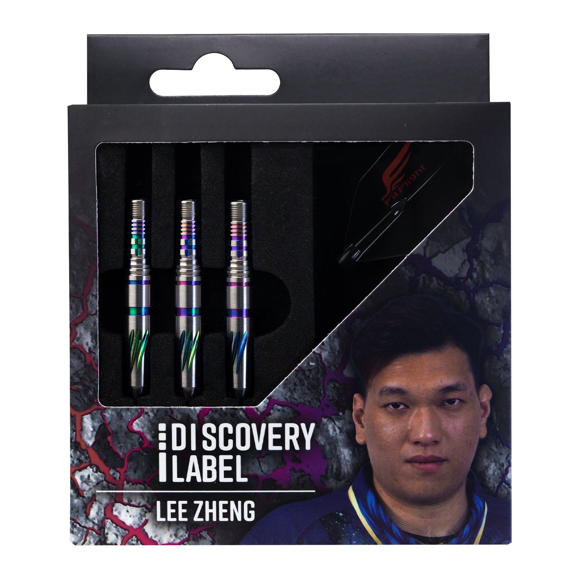 Cosmo Discovery Label Darts - Steel Tip - 90% Tungsten - Lee Zheng -