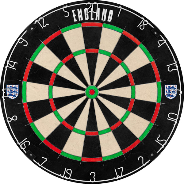 England Football Dartboard - Professional Level - Official Licensed - 3 Lions