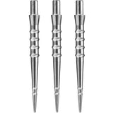 *Harrows Apex Ridge Steel Tip Precision Points - Silver - 30mm-X2562 30mm