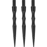 *Harrows Apex Sabre Steel Tip Precision Points - Black - 30mm-X2570 30mm