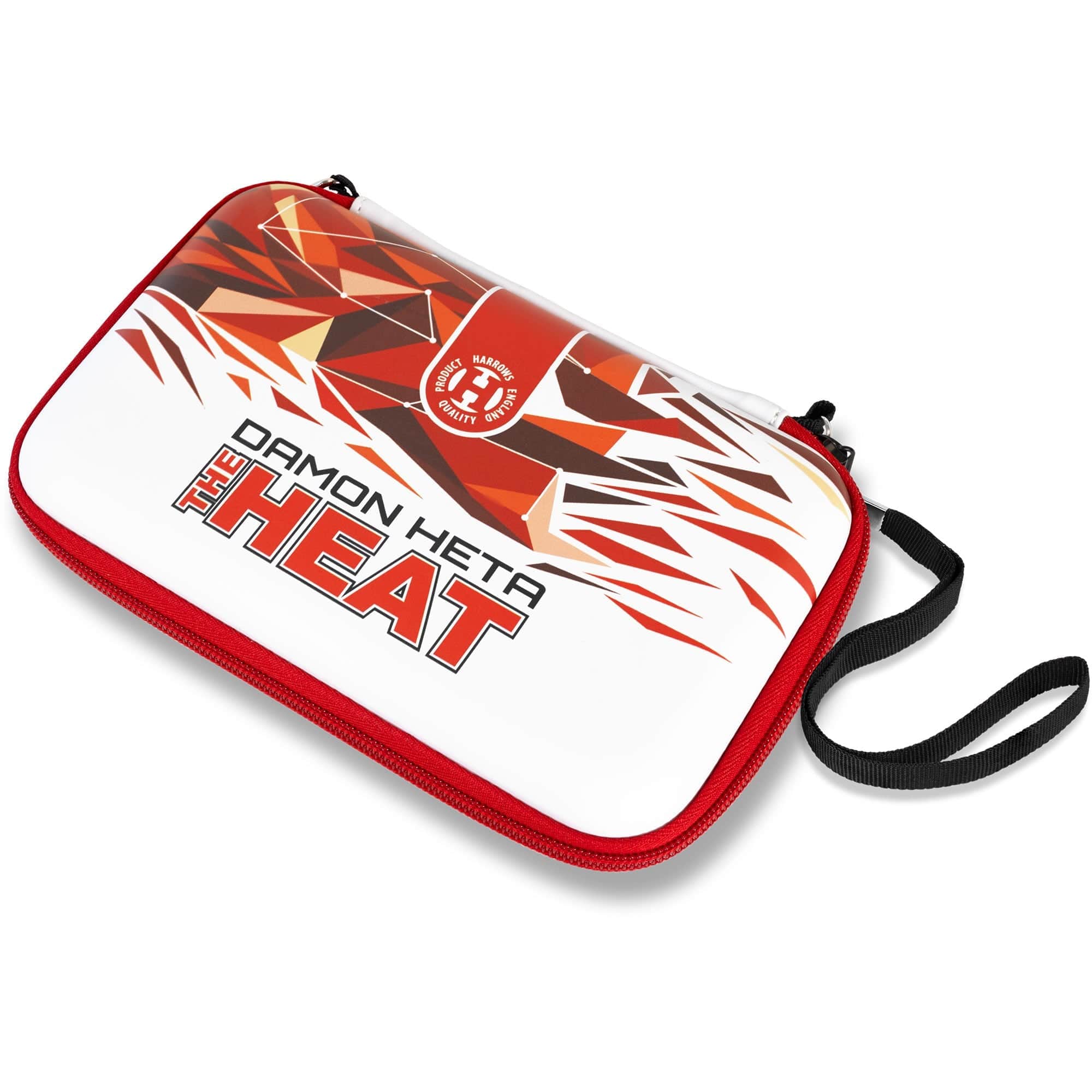 Harrows Damon Heta Pro 6 Dart Case Strong EVA Dart Wallet The Heat