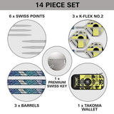 Target Luke Littler Darts - Steel Tip - 95% Tungsten - Edge