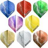 *McKicks Lightning Dart Flights - Metallic - Std