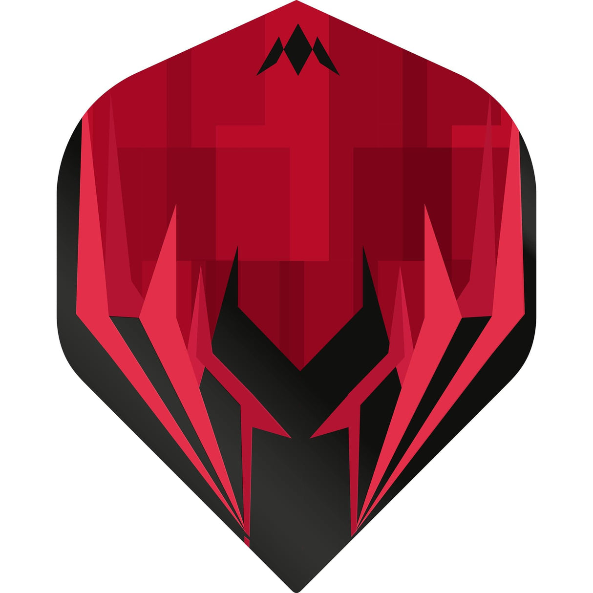 *Mission Atmosphere Dart Flights - No2 - Std - Black Black Red