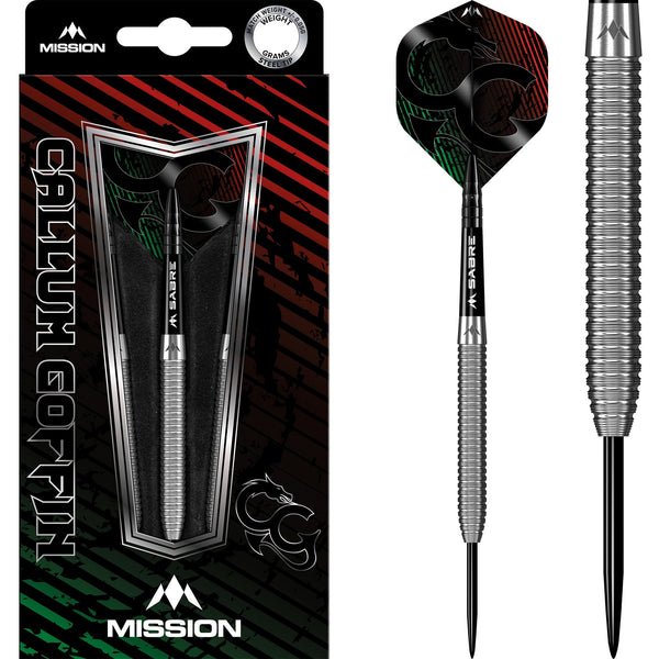 Mission Callum Goffin Darts - Steel Tip - 90% - Micro Grip