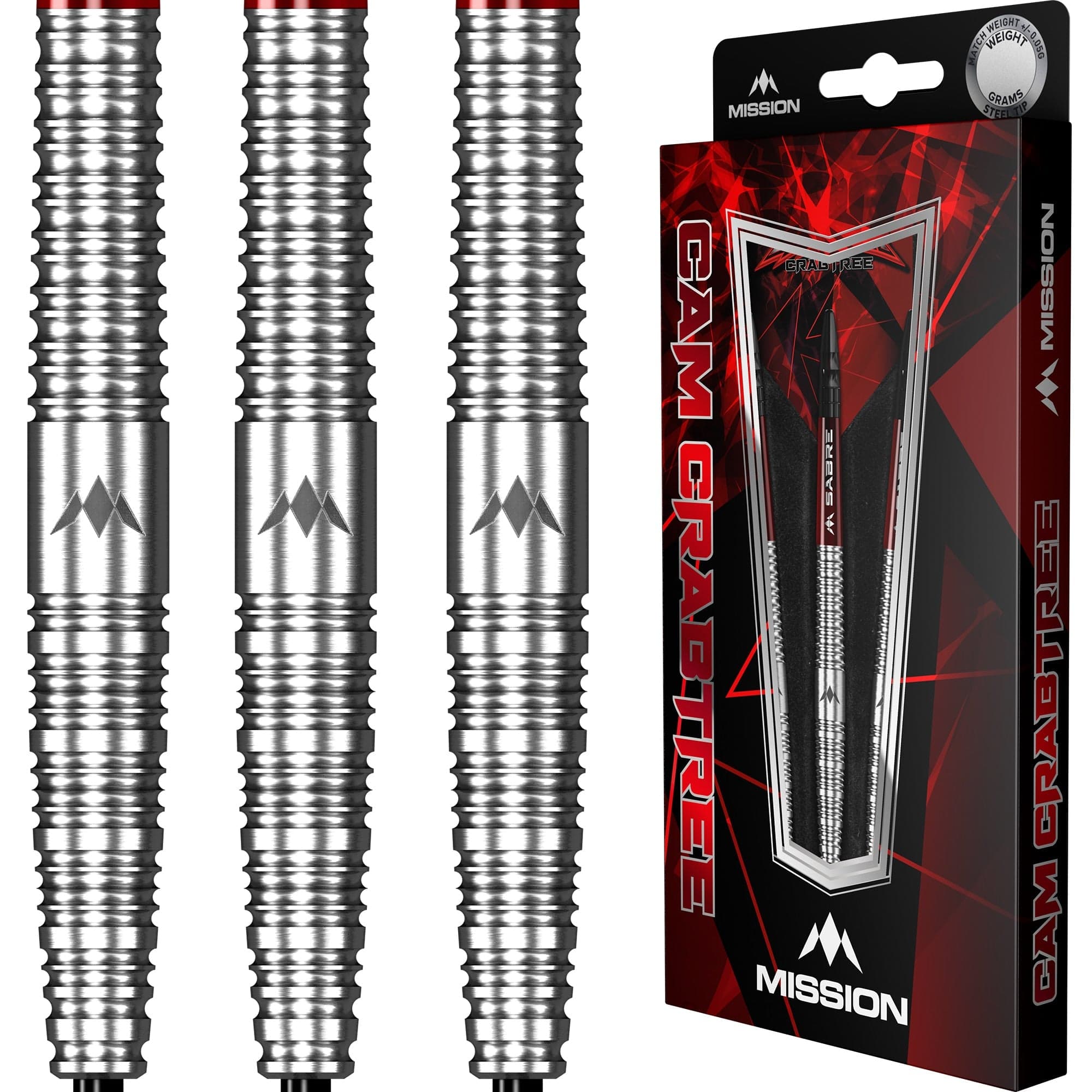 MISSION CAM CRABTREE DARTS ミッション　スティール Mission Cam Crabtree Darts - Steel Tip - 95% - Natural