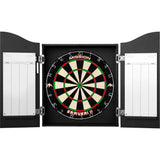 Mission Dartboard Cabinet - Nederland Design - Black - Brush Stroke
