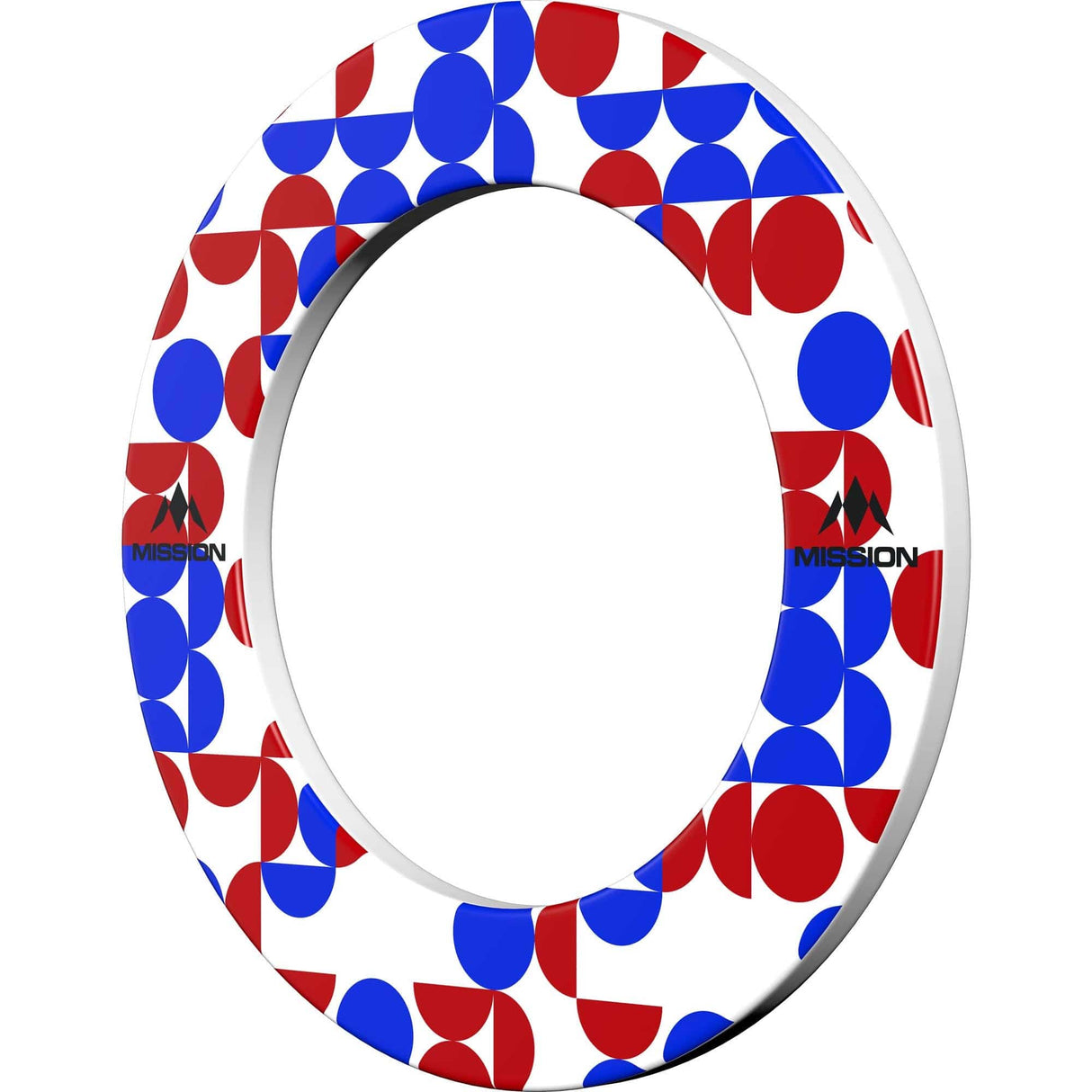 Mission Dartboard Surround - Nederland Design - White - Art Deco