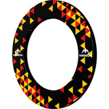 Mission Dartboard Surround - Deutschland Design - Black - Art Deco