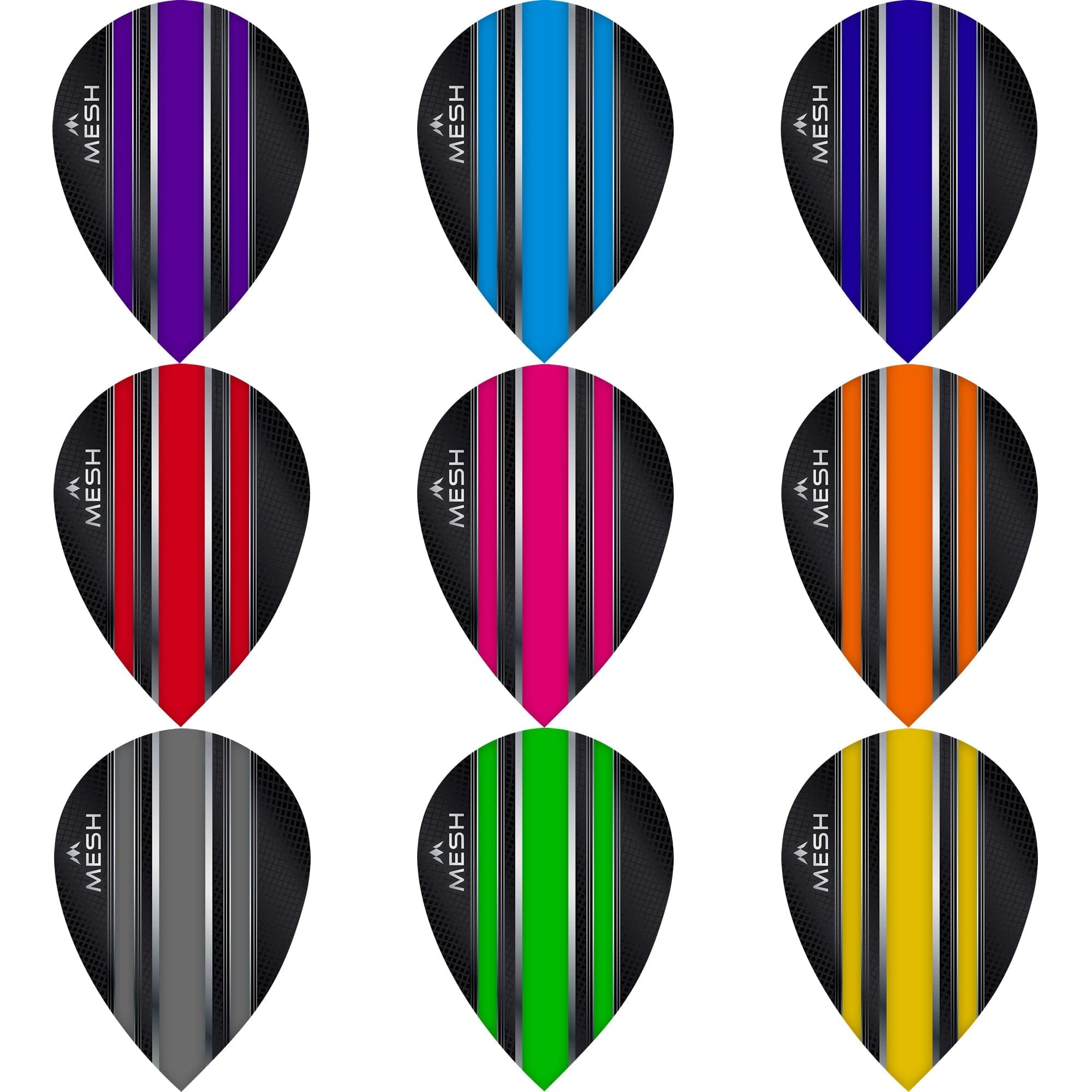 Pear Shaped Dart Flights