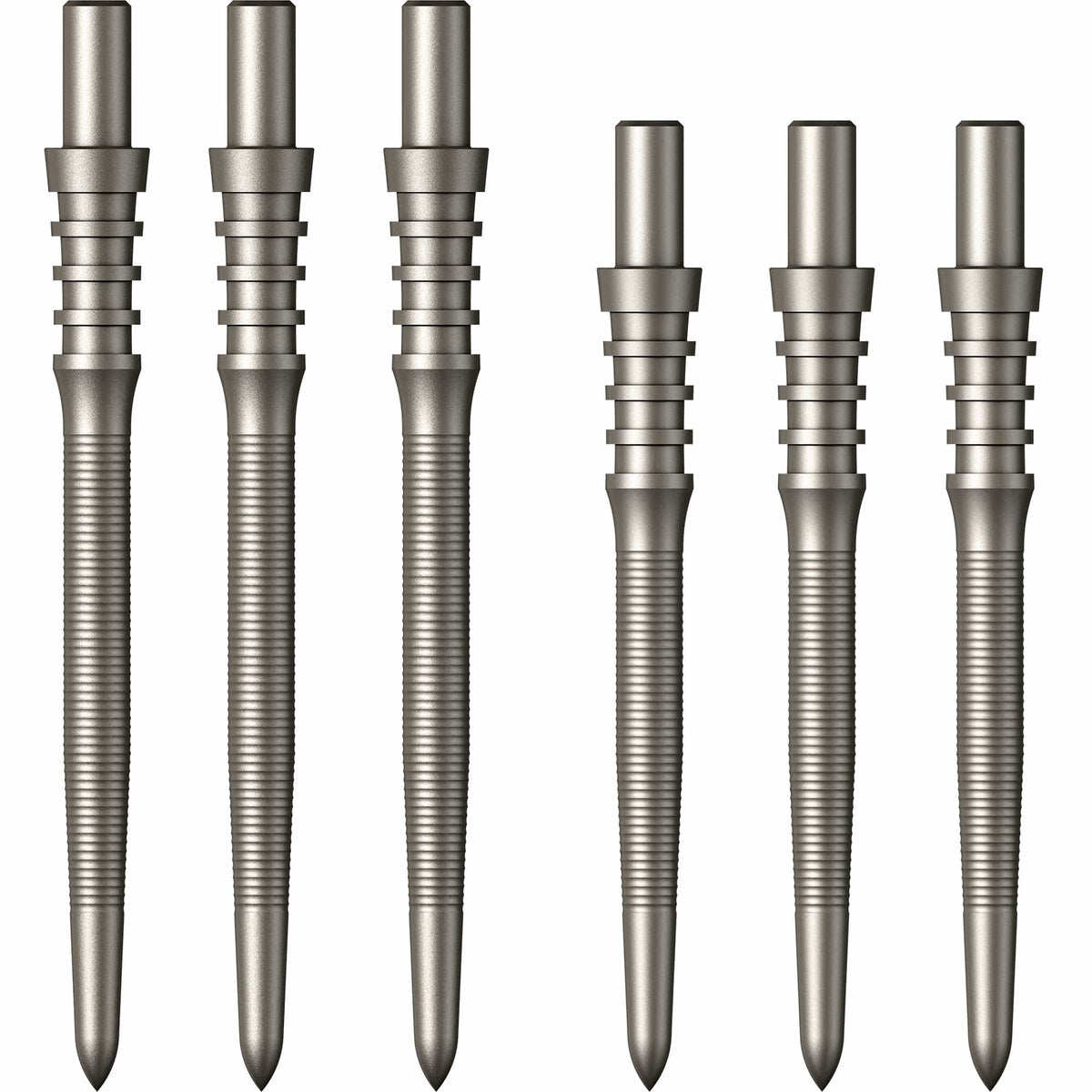 Mission Sniper Points - Steel Tip Precision Point - Micro Grip - silver