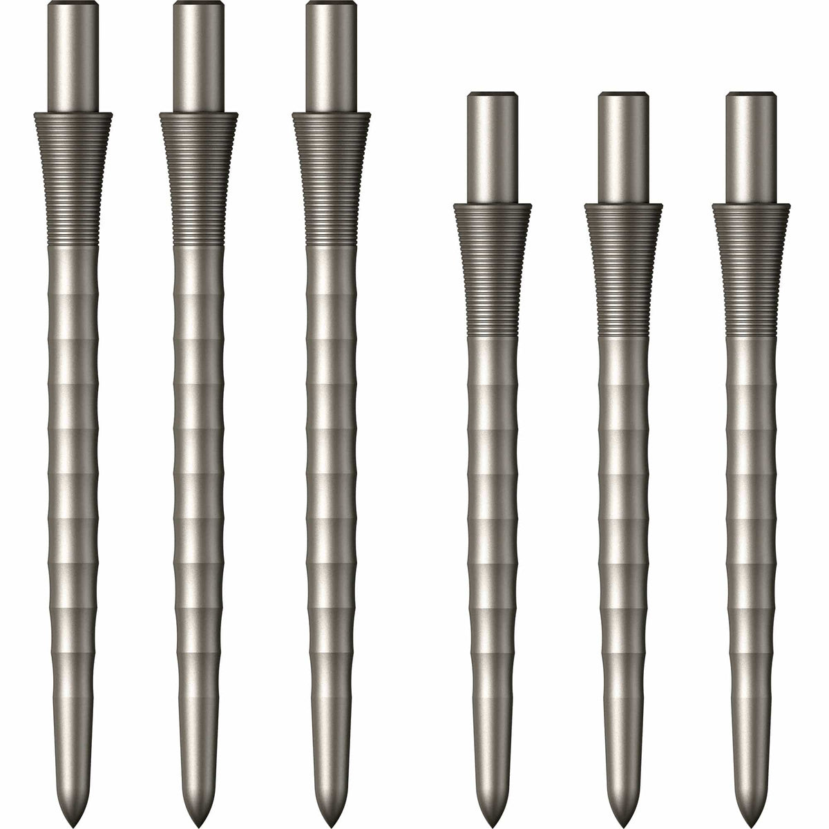 Mission Sniper Points - Steel Tip - Precision Points - Ripple - Silver