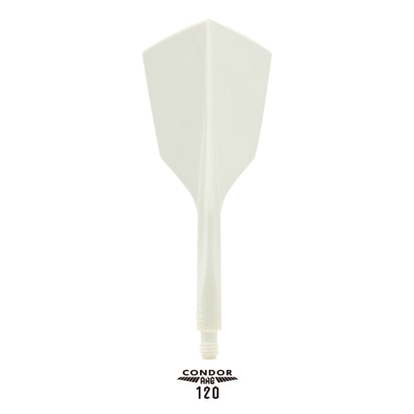 Condor AXE 120 Dart Flights - Narrow - White