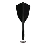Condor AXE 120 Dart Flights - Narrow - Black