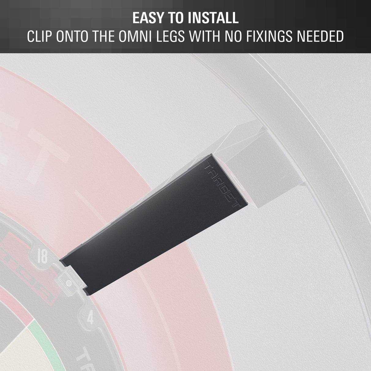 Target Omni Leg Protectors - Black & Red
