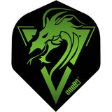 *One80 Dart Flights - 100 Micron - No2 - Std - Serpent Green