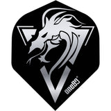 *One80 Dart Flights - 100 Micron - No2 - Std - Serpent Silver