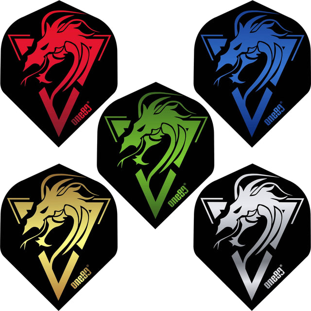 *One80 Dart Flights - 100 Micron - No2 - Std - Serpent