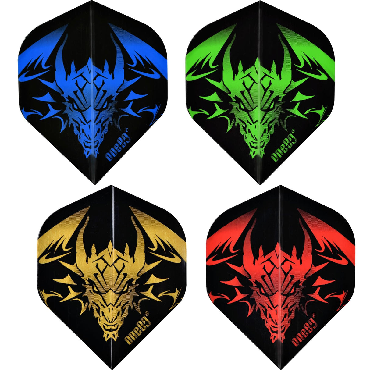 One80 Dart Flights - Jim Williams - 130 Micron - Signature - No2 - Std