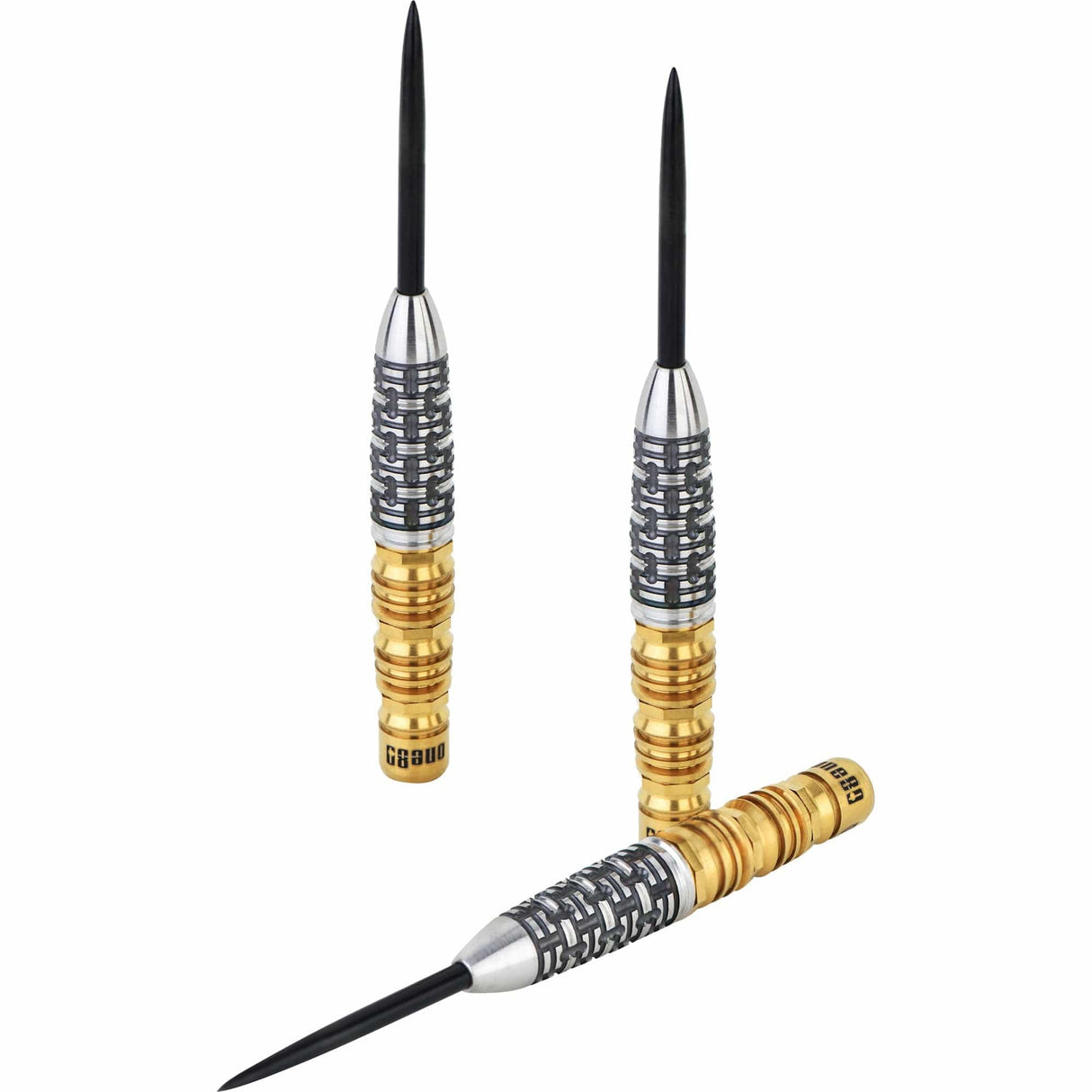 One80 Gunner III Darts - Steel Tip - Lourence Ilagan - Black & Gold