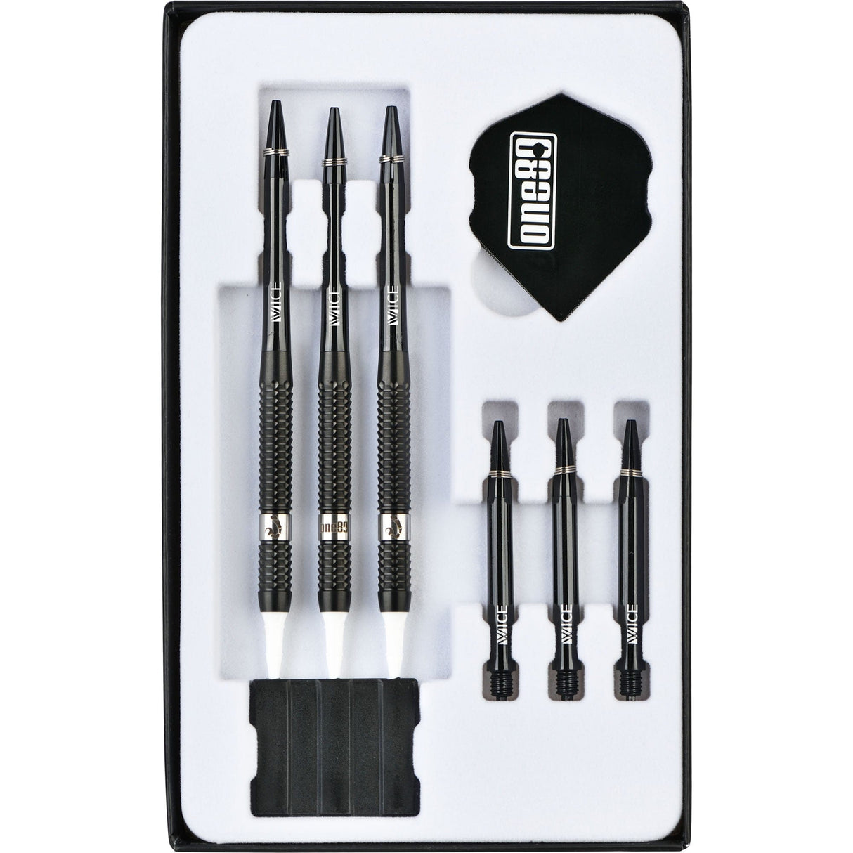 *One80 Jondy Chong Darts - Soft Tip - V2 - The Gold Scorpion - Black - 21g 21g