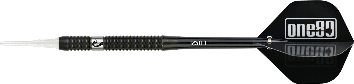 *One80 Jondy Chong Darts - Soft Tip - V2 - The Gold Scorpion - Black - 21g 21g