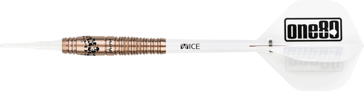 One80 Sakuma Hiromi Darts - Soft Tip - Mimpi - Signature - Rose Gold - 16.5g 16g