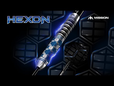 Mission Hexon Darts - Steel Tip - 90% - Blue PVD