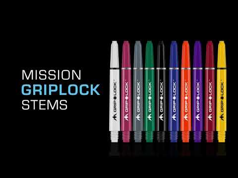 Mission GripLock Shafts - Dart Stems - White