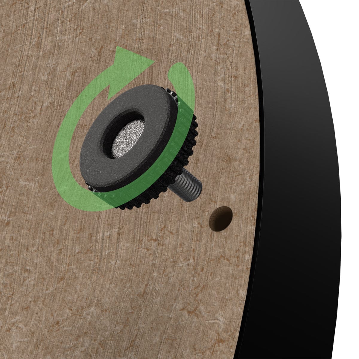 Bulls Advantage Dartboard - Professional - Black