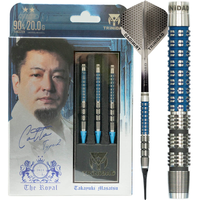 Trinidad The Royal Darts - Soft Tip - 90% Tungsten - Cotto 2 - 20g
