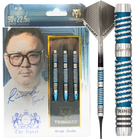 Trinidad The Royal Darts - Soft Tip - 90% Tungsten - Ricardo 2 - 22.5g