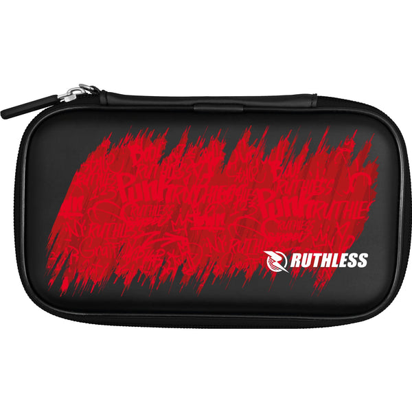 Ruthless Designed EVA Dart Case - Large - Black - Graffiti - Red