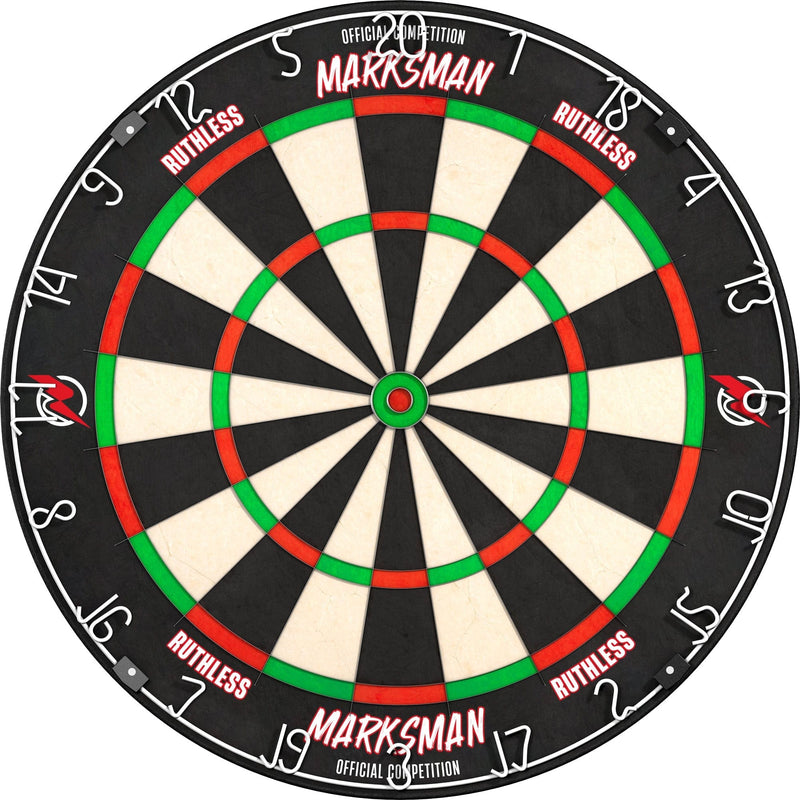 Ruthless Marksman professional bristle dartboard