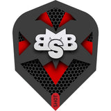 Shot Michael Smith Dart Flights - 100 Micron - Std - No6 - Bully Boy - Tenacious