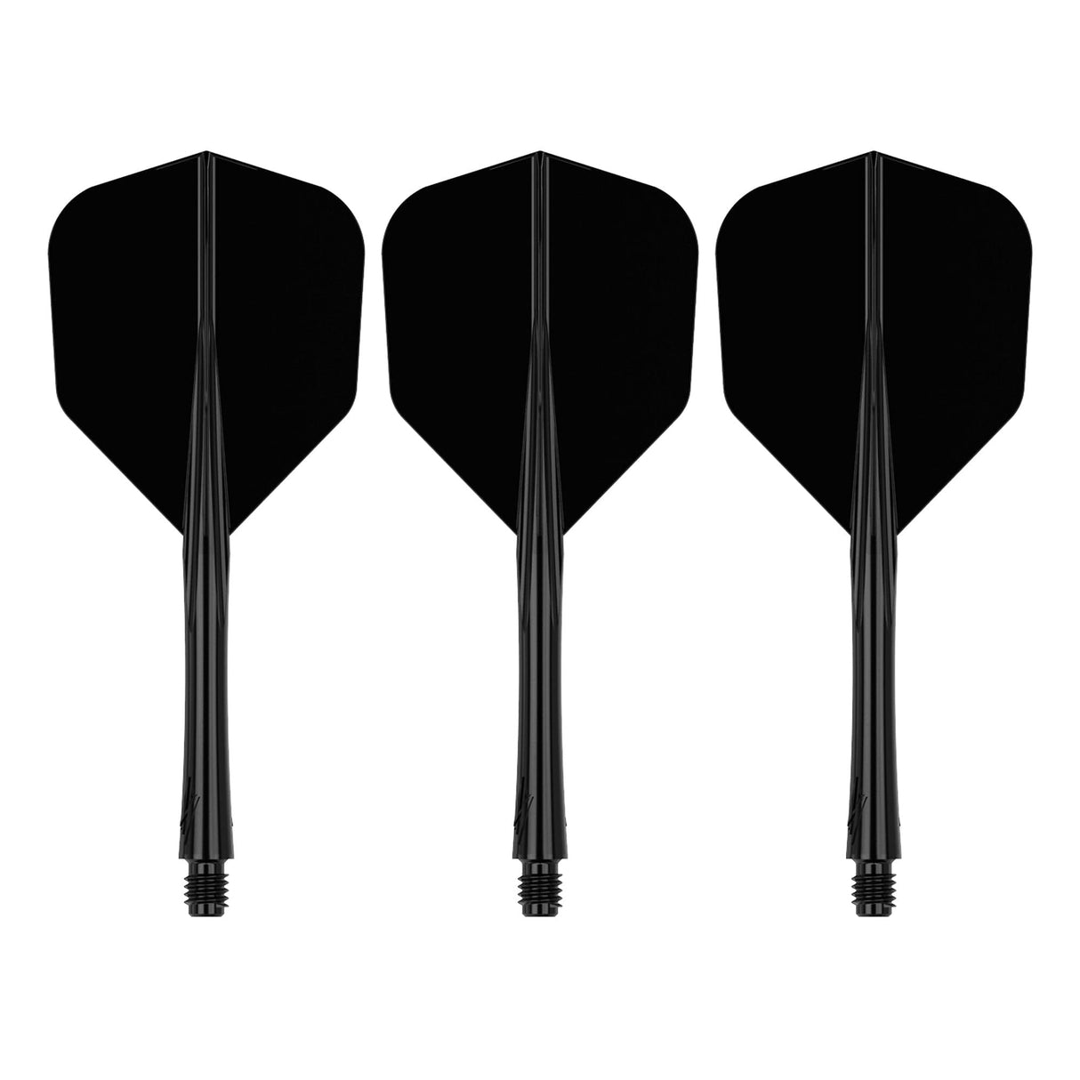 Caliburn SUP Lite Dart Flights - Moulded Flight & Shaft - Standard No6 - Black