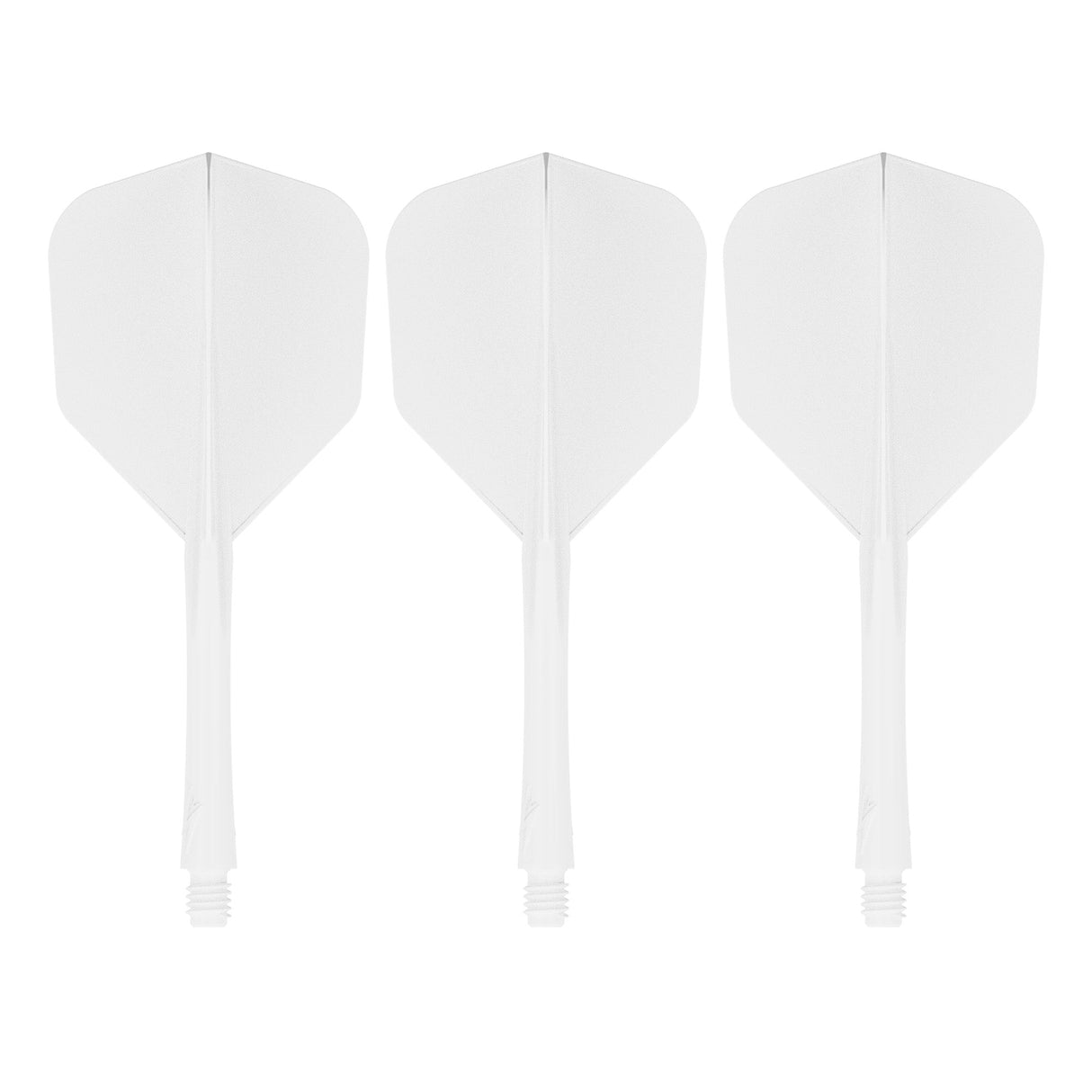 Caliburn SUP Lite Dart Flights - Moulded Flight & Shaft - Standard No6 - White