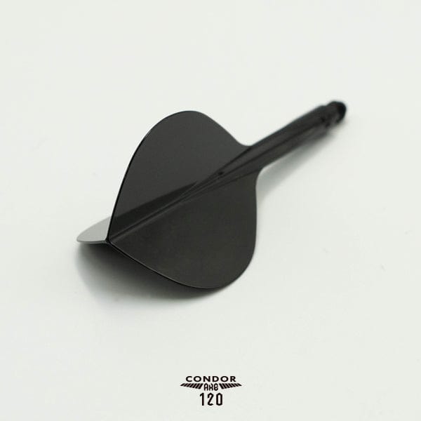Condor AXE120 Dart Flights - Teardrop - Black
